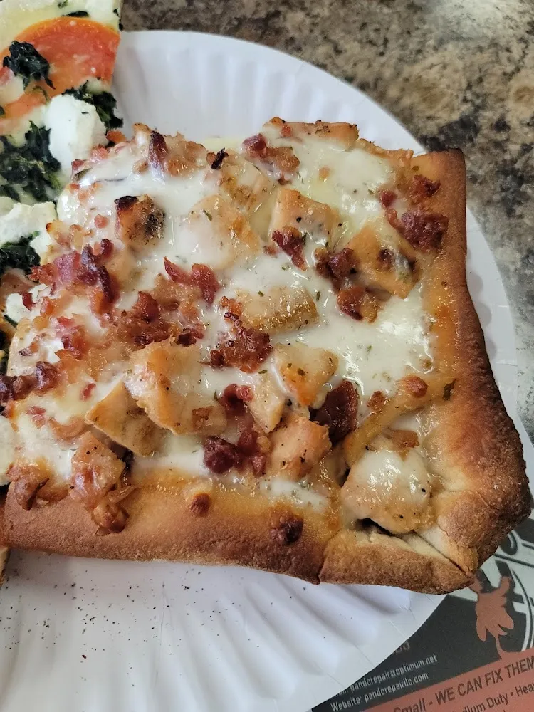 Chicken Bacon Ranch Pizza