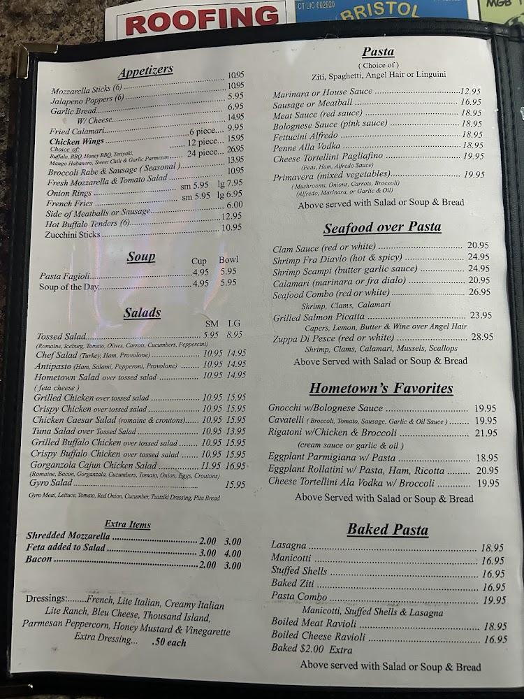 Hometown Pizza III Menu image 4