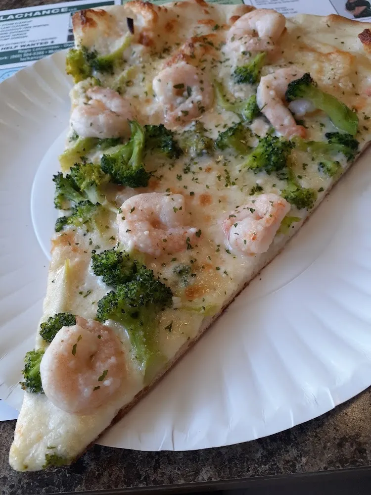 Shrimp Scampi and Broccoli